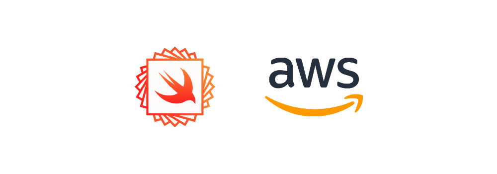 The Swift Package Index logo next to the Amazon logo